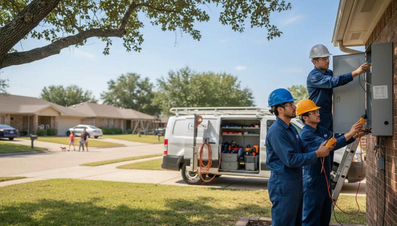Certified electrician providing emergency electrical services in Depauville, NY